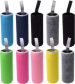 10 Pack Neoprene Water Bottle Sleeve - 12 oz to 18 oz Insulated Glass Bottle Cozy (Multi-Color) - Image 2