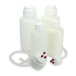 1139Z08PK, PP Heavy Duty Vacuum Bottle with 53mm White PP Screw Cap, Narrow Mouth, 2 Liter Capacity, Pack of 2 - Image 2