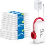 12 Pack Travel Vacuum Storage Bags with High Pressure Electric Pump - Portable Vacuum Seal Bags for Clothing, Luggage & Travel Space Saving - Image 2