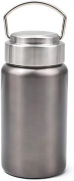 12oz Stainless Steel Vacuum Insulated Water Bottle, Keeps Drink Cold up to 24 Hours & Hot up to 12 Hours Leak Proof and Sweat Proof Large Capacity Wide Mouth Metal Bottle - Image 2
