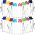 16 Pack Bulk Water Bottles-17oz Plastic Sports Water Bottles for Kids and Adults Leak Proof, Reusable for Gym Travel School Office, Multicolor - Image 2