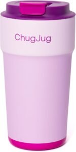 16 oz Travel Coffee Mug with Ceramic Coating, Leak-Proof Vacuum Insulated Coffee Tumbler with Lid, Reusable Double Wall Stainless Steel Travel Cup for Hot& Cold Drinks (Violet Dream) - Image 2