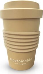 16oz Coffee Mug - Insulated Reusable Coffee Tumbler - On-The-Go Travel Mug - BPA-Free, Leakproof Lid, Stylish Coffee Cup - Lightweight & Durable Mug for Drinks (Beige) - Image 2