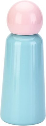 17 oz About 500 ML Stainless Steel Water Bottle - Vacuum Insulated Water Bottle -Hot&cold Drink Metal Water Flask,BPA Free (Powder blue) - Image 2