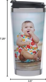 Thermo-Temp Photo Stainless Steel Travel Tumbler - Create Your Own - Image 4