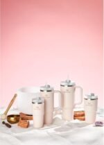 STANLEY Quencher H2.0 Tumbler with Handle and Straw 40 oz Flowstate 3-Position Lid Cup Holder Compatible for Travel Insulated Stainless Steel Cup BPA-Free Rose Quartz 2.0 - Image 4