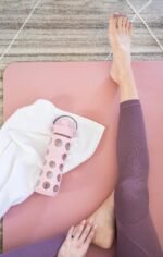 Lifefactory 12-Ounce Glass Water Bottle with Active Flip Cap and Protective Silicone Sleeve, Cantaloupe, 12oz - Image 5