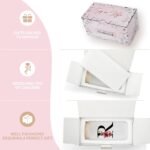 Personalized Gifts for Women, Monogrammed Frosted Glass Tumbler with Straw and Lid, Cute Customized Mug, Custom Initial Iced Coffee Glasses, Customizable Drinking Cup, Birthday Teacher Woman, M - Image 4