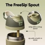 Owala FreeSip Insulated Stainless Steel Water Bottle with Straw, BPA-Free Sports Water Bottle, Great for Travel, 24 Oz, Off Road - Image 3