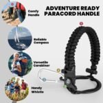 One Gallon Water Bottle Insulated, Triple Walled Vacuum Stainless Steel (Cold for 48 Hrs), Leak Proof & Non-BPA, Large Water Flask Jug with Paracord Handle & Straw Spout Lids - Image 5