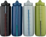 Hydra Cup Sport [4 Pack] 32 oz Squeeze Water Bottles, Fast Flow Sports Water Bottle, Bike & Cycling Water Bottle, Travel To Go, BPA Free (Dark Colors) - Image 3