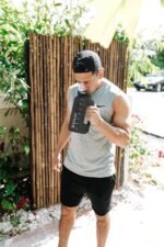 ZULU Goals 64oz Half Gallon Plastic Water Bottle with Straw and Time Marker | Large Reusable Jug with Handle and Leak Proof Lid for All Day Hydration, Gym and Outdoors, Gift Ready, Grey - Image 8