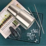 30 oz Tumbler with Lids and Straws Double Wall Insulated Tumbler Cup,Stainless Steel Leak-proof Thermal Coffee Tumbler Powder Coated Travel Mug for Cold and Hot Beverages,Silver - Image 7