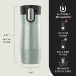 Contigo AUTOSEAL West Loop Vacuum-Insulated Stainless Steel Travel Mug with Easy-Clean Lid 16 oz - Image 3