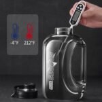 Large 95 OZ Water Bottle with Straw, Portable Handle, BPA Free, Eco-Friendly, Perfect for Sports and Fitness - Image 6