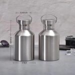 68OZ Stainless Steel Water Bottle with Handle Big Water Bottle for Men Single Wall Thickened Metal Bottle,Leak Proof and Anti Drop Large Capacity Hot Water Kettle for Sports,Camping&Hiking - Image 4