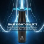 AquaSync Smart Self-Cleaning Water Bottle 17oz Stainless Steel with UV-C Light and Temperature Display - Image 4