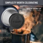 THERMOS Stainless King Vacuum-Insulated Compact Bottle, 16 Ounce, Matte Steel - Image 5