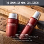 THERMOS Stainless King Vacuum-Insulated Compact Bottle, 16 Ounce, Matte Steel - Image 8