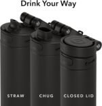 Hidrate Spark PRO 2 – Smart Bottle with Drink Reminders & Water Tracking, Great Holiday Gift for New Year Resolutions – 21oz – Syncs with Apple Health, Fitbit, Smart Rings & Watches - Straw Black - Image 6