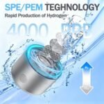 Hydrogen Water Bottle Generator,High-Concentration Hydrogen Water Maker,Up to 4000 PPB, with SPE/PEM Technology,Portable USB Rechargeable for Home Office Travel Fitness Drinking - Image 3