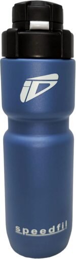 Speedfil Speedflask 21 oz. Vacuum Insulated Stainless Steel Cycling Sports Water Bottle with NEW Bounce Back Lid 2.0 (blue) - Image 3