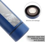 QiCheng&LYS Coffee Cup,Tea Infuser Bottle,Smart Sports Water Bottle with LED Temperature Display,17 OZ Vacuum-Insulated Stainless-Steel Water Bottle(Blue) - Image 4