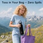 Insulated Water Bottle 25 oz with Smart Temperature Display Lid, Vacuum Stainless Steel Water Bottle for Sports and Travel (Cold for 24 Hrs), Leak-Proof (Black) - Image 5