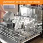 Glass Juice Bottles with Lids 25 oz Reusable Glass Water Bottles with Stainless Steel Caps 2 Pack, BPA Free,Leak Proof,Dishwasher Safe,for Refrigerator, Juicing, Iced Coffee, Cold Brew - Image 4