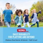 THERMOS FUNTAINER Water Bottle with Straw - 12 Ounce - Kids Stainless Steel Vacuum Insulated Water Bottle with Lid, Spider-Man - Image 4