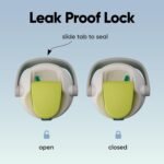 Owala FreeSip Sway Insulated Stainless Steel Water Bottle with Two-Way Spout, Built-In Straw and Bucket Handle, Made for Travel, School, and Sports, 40oz, BPA Free, Leak Proof, Putting Green - Image 4