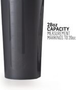 BlenderBottle Classic Shaker Bottle Perfect for Protein Shakes and Pre Workout, 28-Ounce (2 Pack), Moss and Navy - Image 3