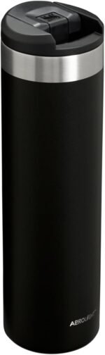Stanley AeroLight Transit Bottle 20 oz | Locking Drink Through Lid | Leak Resistant Water Bottle or Coffee Travel Mug | Lightweight Insulated Stainless Steel | BPA-Free | Black - Image 4