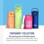 THERMOS FUNTAINER 16 Ounce Stainless Steel Vacuum Insulated Bottle with Wide Spout Lid, Black Matte - Image 6