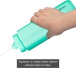 Hydra Cup Sport [4 Pack] 32 oz Squeeze Water Bottles, Fast Flow Sports Water Bottle, Bike & Cycling Water Bottle, Travel To Go, BPA Free (Bright Colors) - Image 6