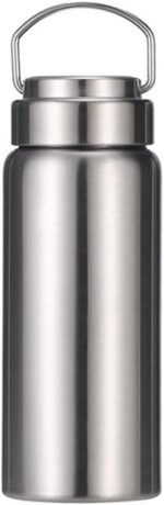 CDJ 16 oz Vacuum Insulated Stainless Steel Water Bottle with Handle, Leak-Proof Double Walled Water Bottle, Reusable and Portable, Metal Water Bottle for School, Hiking, Camping - Image 5