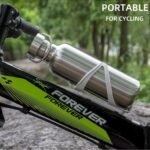 Stainless Steel Water Bottle Single Wall Metal Bottle Large Camping Water Cup with Handle Wide Mouth Leak Proof Lightweight Sports Kettle Cup (68 oz) - Image 4