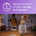 Philips Avent Premium Fast Bottle Warmer, with Smart Temperature Control, Water Bath Technology, Automatic Shut-Off, Model SCF358 - Image 3
