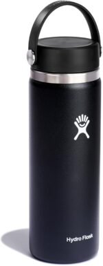 Hydro Flask Water Bottle - Insulated Stainless Steel - Wide Mouth Flex Lid, Non Spill, Leakproof and Refillable in 20 Oz - Image 3