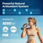 Hydrogen Water Bottle | 16.2 oz (480 ml) Hydrogen Water Generator | 6000 PPB Hydrogenator Machine | SPE/PEM Ionizer Generator (Silver) - Image 7