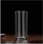 Sun's Tea Double Wall Insulated Glass Tumbler, 16oz (450ml) Highball Glass Cups for Beer, Lemonade, Iced Tea, Tropical Drink, Cocktail, Smoothie, Mojito and Mixed Drinks, Set of 2 - Collins Style - Image 4