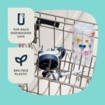 Contigo Paw Patrol Kids 14oz Plastic Water Bottles Aubrey Design with Spill-Proof Lid Silicone Straw 2-Pack Convenient for Travel/Home/School Use Dishwasher Safe - Image 5