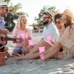 12 Pack Plastic Cups with lids and Straws Reusable 24 oz Tumbler Iced Coffee Cup Travel Mug Custom Cups for Party, Mean Girls Party Favors Bulk Gifts for Adults (12, Pink) - Image 4