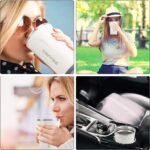 CS COSDDI 12 oz Stainless Steel Vacuum Insulated Tumbler - Coffee Travel Mug Spill Proof with Lid - Coffee Cup for Keep Hot/Ice Coffee,Tea and Beer (White) - Image 5