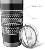 20 Oz Stainless Steel Hidden Message Tumblers，Personalized Tumbler Gifts For Coworker (Black) - Image 3
