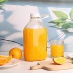 2 Quart (64 Oz) Glass Milk Bottle with Handle, Water Jug with Scale/Nut Milk Bag/Pour Spout/Airtight Lid, Reusable Carafe Container Pitcher for Milk, Tea, Juice, Coffee Beverage-1/2 Gal 1 Pack - Image 3