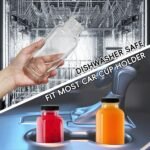 8 oz Glass Juice Bottles with Lids 6-Pack - Reusable Small Juice Drinking Jars for Green Juices, Shots & Smoothies - Image 5