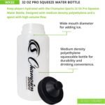 Champion Sports WX32 Pro Squeeze Water Bottle - Image 5