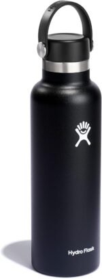 Hydro Flask Water Bottle - Insulated Stainless Steel - Non Spill, Leakproof in 21 Oz Black - Image 3