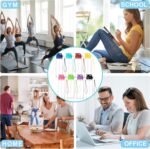 16 Pack Bulk Water Bottles-17oz Plastic Sports Water Bottles for Kids and Adults Leak Proof, Reusable for Gym Travel School Office, Multicolor - Image 5